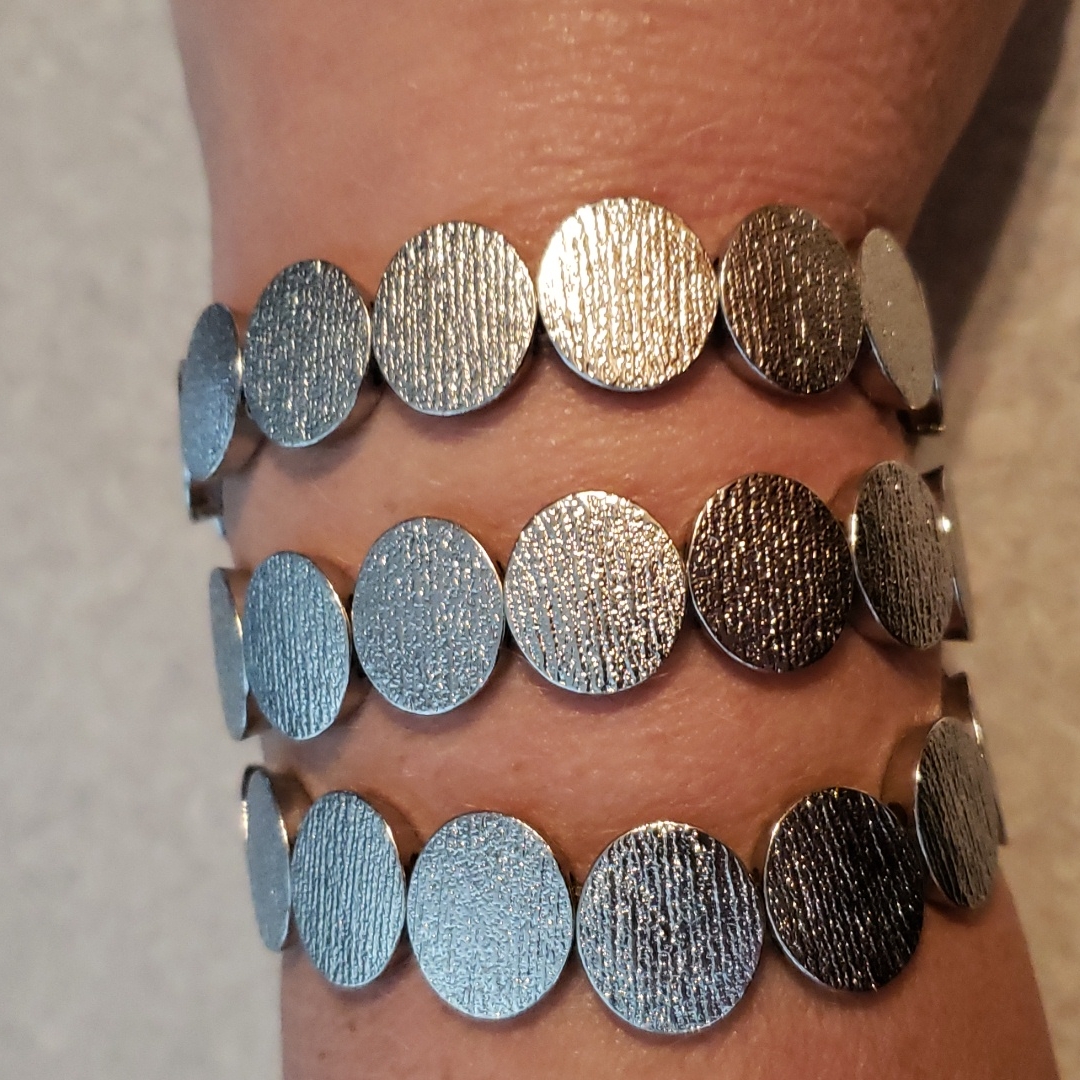 Silver Stretch Bracelets